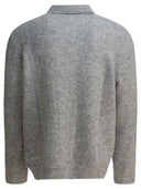 Nn.07 "Alfie" Alpaca Blend Polo Sweater