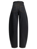 Alaïa "Round" Wide Leg Jeans