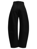 Alaïa „Rund“-Jeans mit weitem Bein