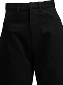 Alaïa „Rund“-Jeans mit weitem Bein