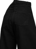 Alaïa „Rund“-Jeans mit weitem Bein