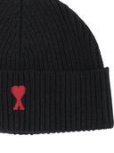 Ami Paris Merino Wool Beanie