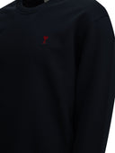 Ami Paris "Ami De Coeur" Sweat-shirt à col rond