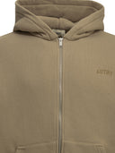 Felpa Autry Con Zip E Logo