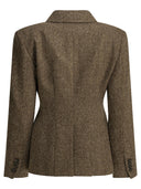 Brunello Cucinelli Double Breasted Wool Blazer
