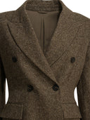Brunello Cucinelli Double Breasted Wool Blazer