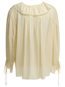 Chloé Silk Blouse With Ruffles