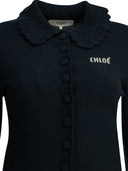 Chloé Polo Sweater With Logo