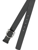 Ferragamo "Gancini" Leather Belt