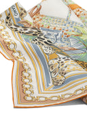 Ferragamo "Feline" Silk Scarf