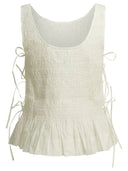 Ganni Casual Pleated Top