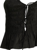 Ganni Casual Pleated Top