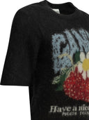 Ganni "Strawberry" Crew Neck Sweater