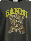 Ganni "Tiger" Crewneck T Shirt