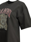 Ganni "Baby Tiger" Crewneck T Shirt