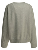 Ganni Crewneck Sweatshirt With Logo
