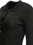 Ganni Logo Polo Sweater