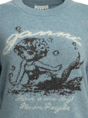 Ganni "Mermaid" Crew Neck Sweater
