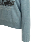Ganni "Mermaid" Crew Neck Sweater