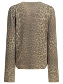 Ganni "Tiger" Crewneck Sweater