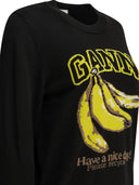 Ganni "Banana" Round Neck Sweater