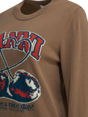 Ganni "Cherry" Crewneck Sweater