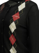 Ganni "Argyle" Cardigan