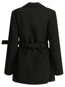 Ganni Crepe Blazer