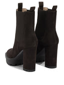 Gianvito Rossi "Barry" Pull On Ankle Boots