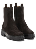 Gianvito Rossi "Chester" Pull On Ankle Boots