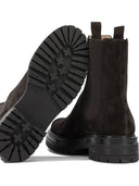 Gianvito Rossi "Chester" Pull On Ankle Boots