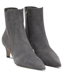 Gianvito Rossi "Levy 55 Mm" Ankle Boots With Zipper