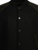 Givenchy Wool Bomber Jacket With Reverse Logo