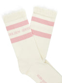 Golden Goose Distressed Sports Socks