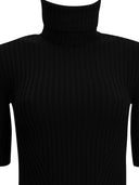 Pull à col roulé en laine Herno