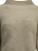 Pull à col roulé en laine Herno