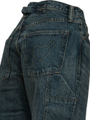 Jeans a gamba dritta "del futuro" realizzati dall'uomo