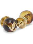 Jimmy Choo "Jc" Stud Earrings