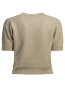 Khaite "Golden" Crew Neck Sweater