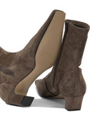 Khaite "Nevada Stretch 40 Mm" Ankle Boots With Zipper