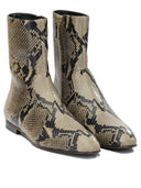 Khaite "Colt" Ankle Boots With Zipper