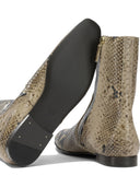 Khaite "Colt" Ankle Boots With Zipper