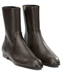 Khaite "Colt" Ankle Boots With Zipper