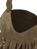 Khaite "Nano Lotus Fringe" Small Shoulder Bag