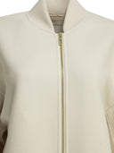 Max Mara Sportmax Virgin Wool Bomber Jacket