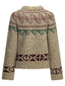 Moncler Grenoble Pullover mit Rundhalsausschnitt und Logo