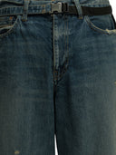 Sacai "Beyondexx" Wide Leg Jeans