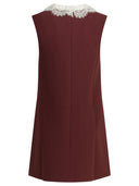 Self Portrait Short Dress With Lace Detail
