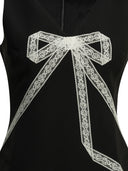 Self Portrait Short Sheath Dress With Bow