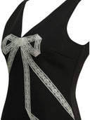 Self Portrait Short Sheath Dress With Bow